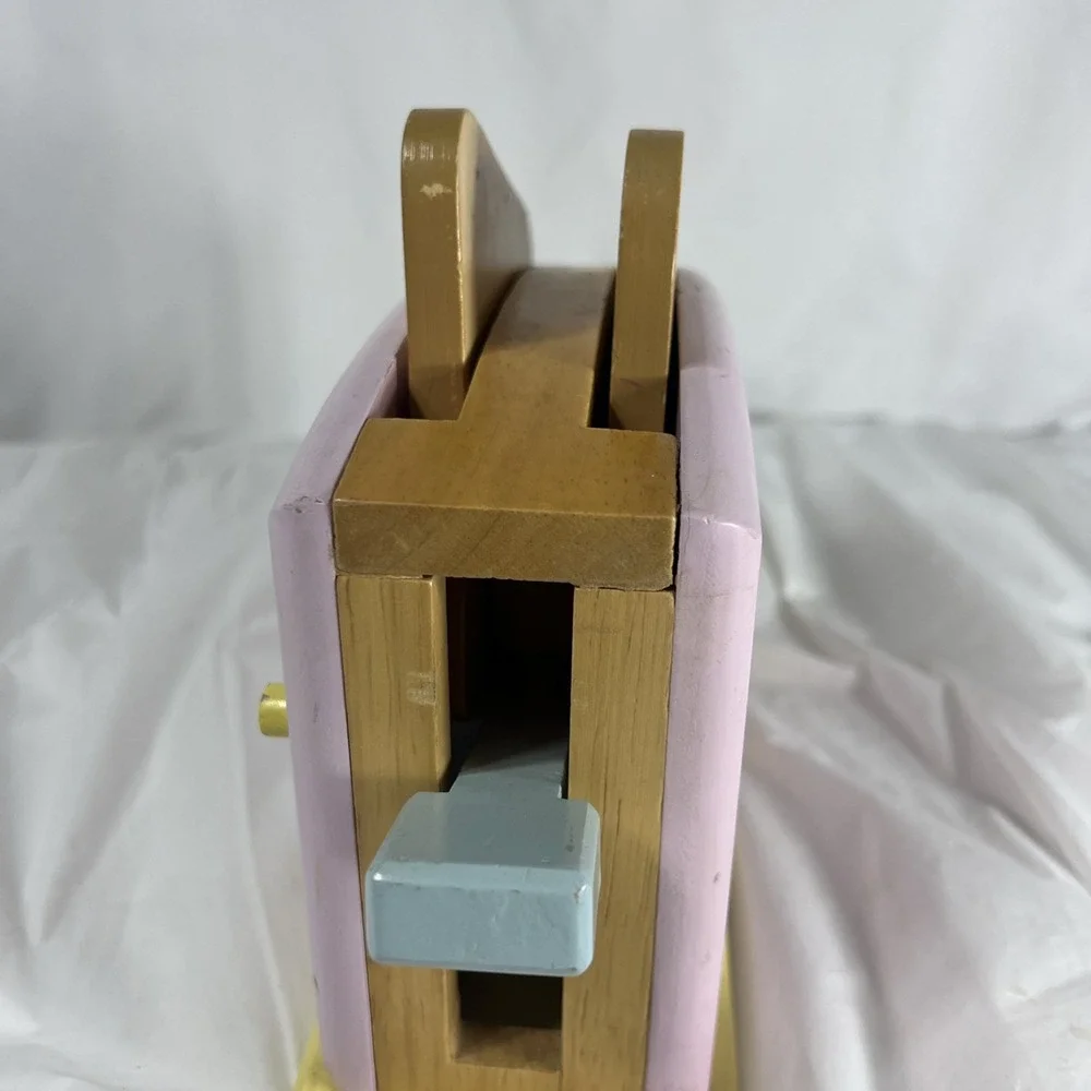 Kidkraft Wooden Kids Pastel Toaster Pretend Play‎ Kitchen Toy
